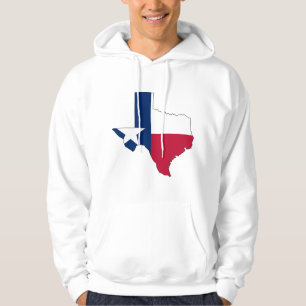 Texas flaggakarta hoodie