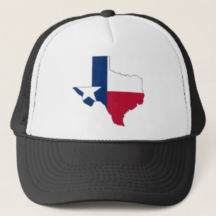 Texas flaggakarta keps