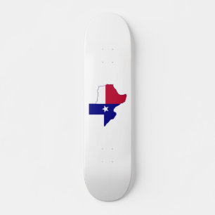 Texas flaggakarta mini skateboard bräda 18,5 cm