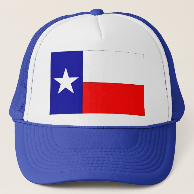 Texas flaggalock truckerkeps (Framsida)