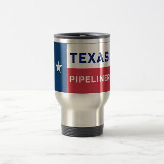 Texas flaggaPipeliner travel mug Resemugg
