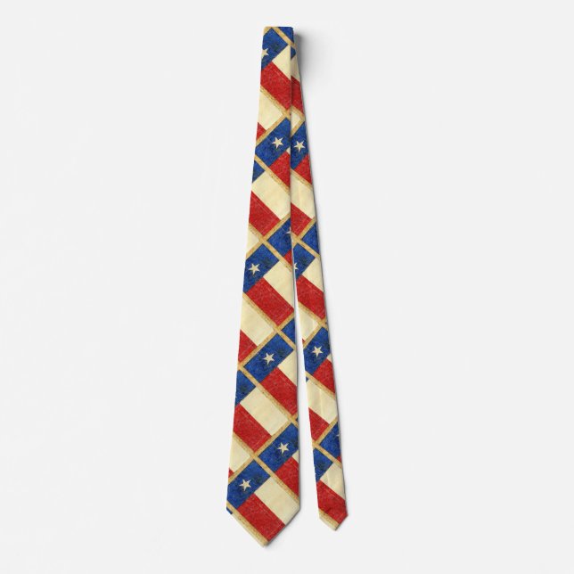Texas flaggaTie - Charles B. Stewart Teckning 1839 Slips (Framsida)