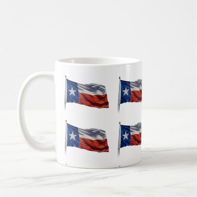 Texas Flying Flag Kaffemugg (Vänster)