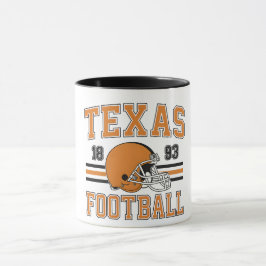 Texas Football Retro Mugg
