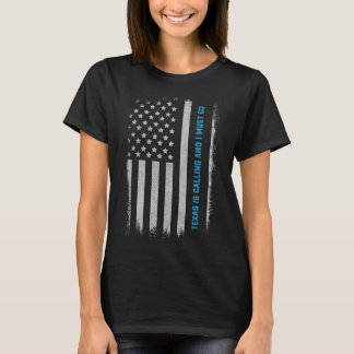 Texas Footll Sport Sketll Hockey Softll Sport Fan T Shirt