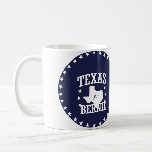 TEXAS FÖR BERNIE SLIPMASKINER KAFFEMUGG (Vänster)