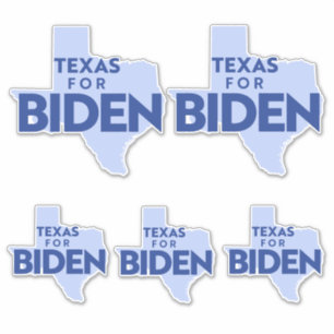 Texas för Biden Klistermärken