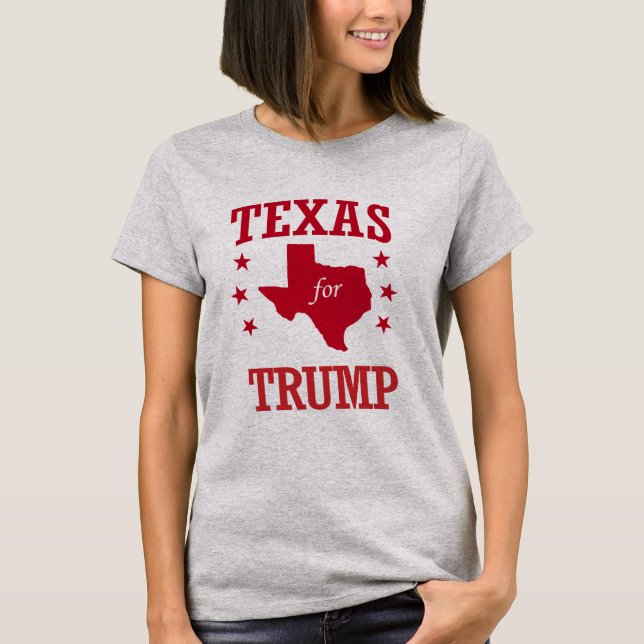 TEXAS FÖR DONALD TRUMP TRÖJA (Framsida)