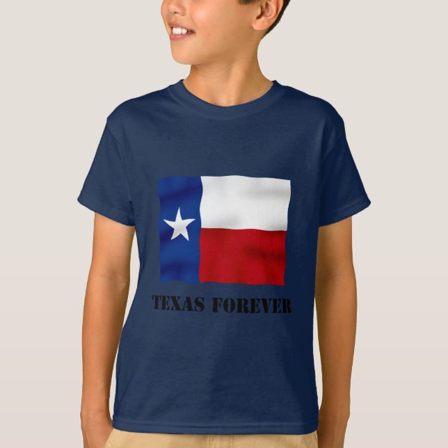 TEXAS FÖR EVIGT - flaggatext - Multi_Products T-shirt (Framsida)