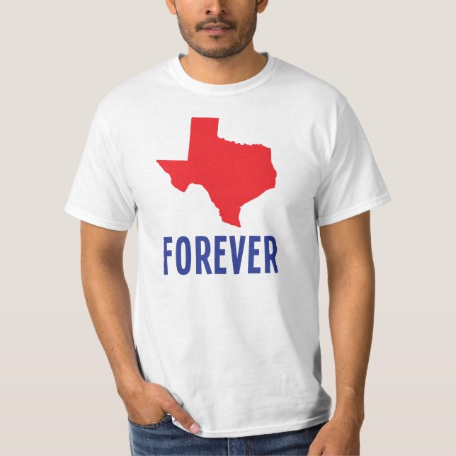Texas för evigt t-shirt (Framsida)