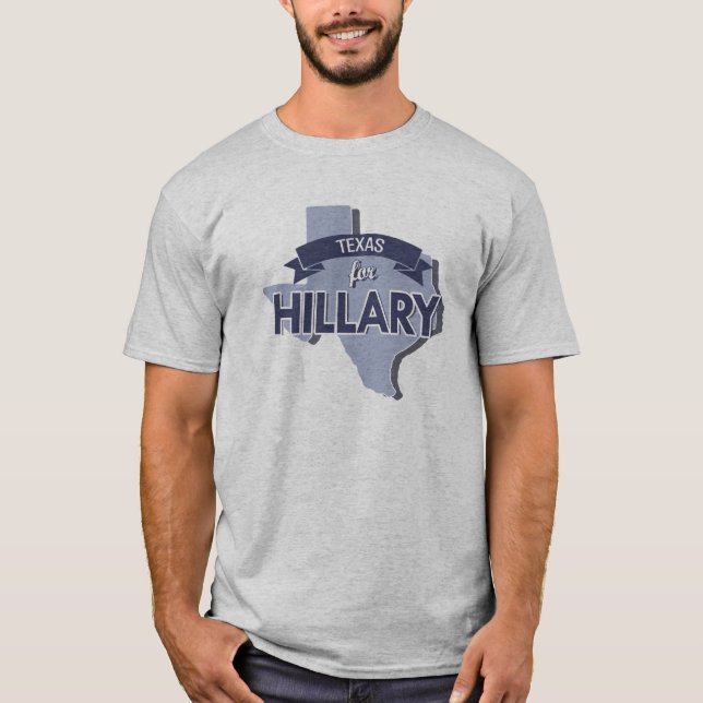 TEXAS FÖR HILLARY - .PNG T SHIRT (Framsida)