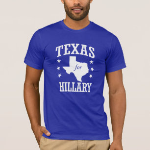 TEXAS FÖR HILLARY T SHIRT