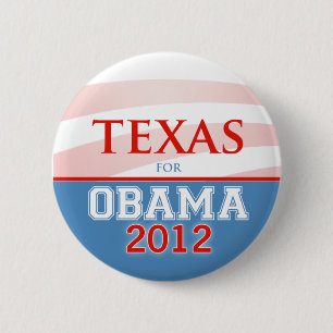 TEXAS för Obama 2012 Knapp
