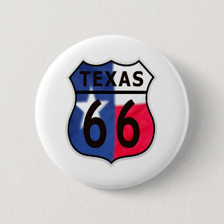 Texas för rutt 66 färg knapp