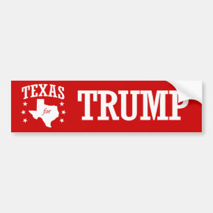 TEXAS FÖR TRUMF BILDEKAL