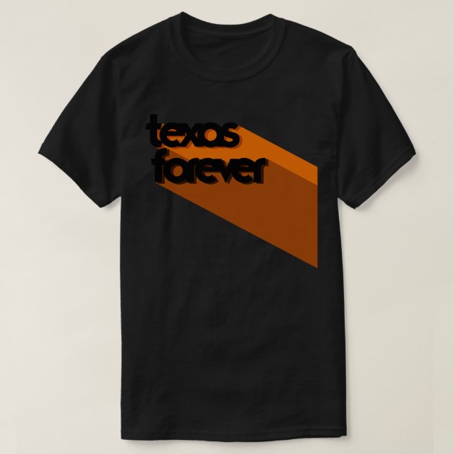 Texas Forever Fredag Night Ljus Texas Pride T Shirt (Design framsida)