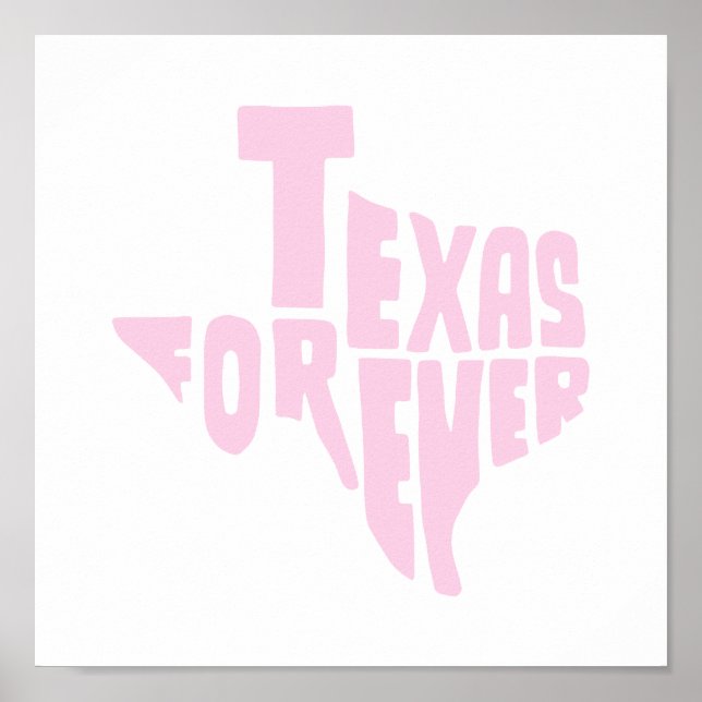 Texas Forever Poster (Framsidan)