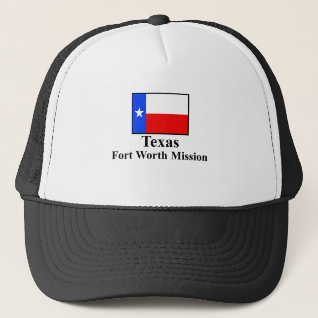 Texas Fort Worth beskickninghatt Truckerkeps (Framsida)
