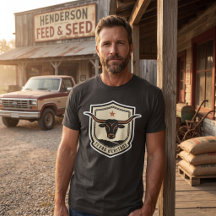Texas Frontier Heritage-märkes T-shirt