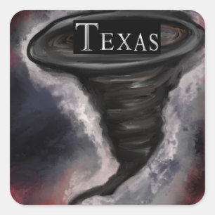 TEXAS FYRKANTIGT KLISTERMÄRKE