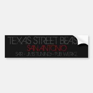 texas gatabeaster bildekal