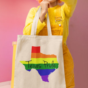 Texas Gay pride Rainbow Tygkasse