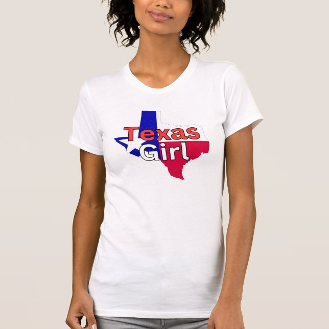 Texas Girl T Shirt (Framsida)