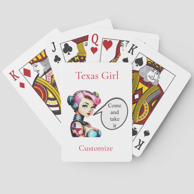 Texas Girl Thunder_Cove Casinokort (Baksidan)