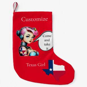 Texas Girl Thunder_Cove Liten Julstrumpa