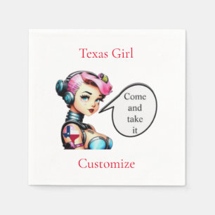 Texas Girl Thunder_Cove Pappersservett