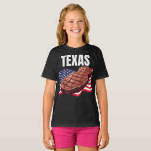 Texas Girl's Mörk T-Shirt