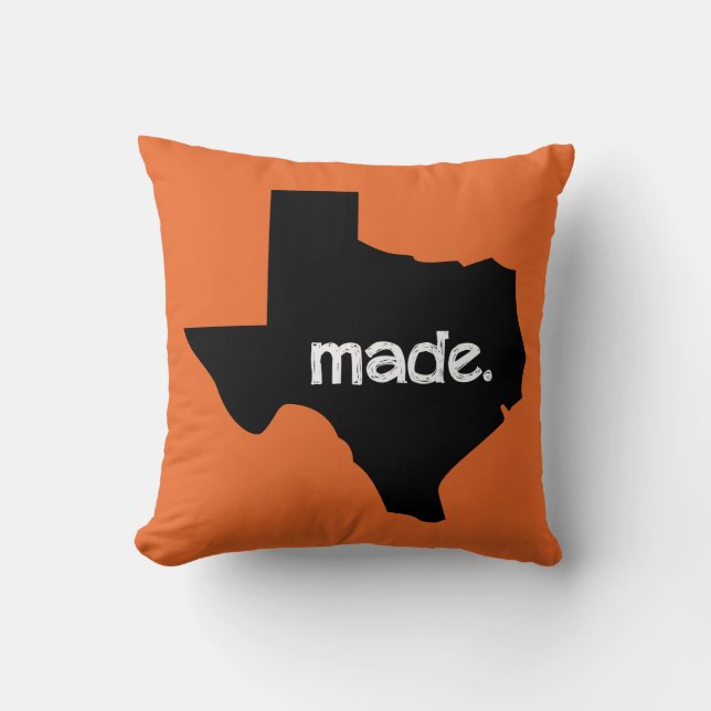 Texas gjorde för att kudde (Framsida)