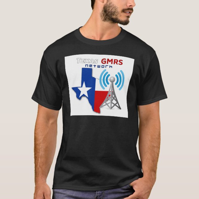 Texas GMRS knyter kontakt T Shirt (Framsida)