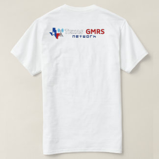 Texas GMRS knyter kontakt - vitT-tröja T-shirt