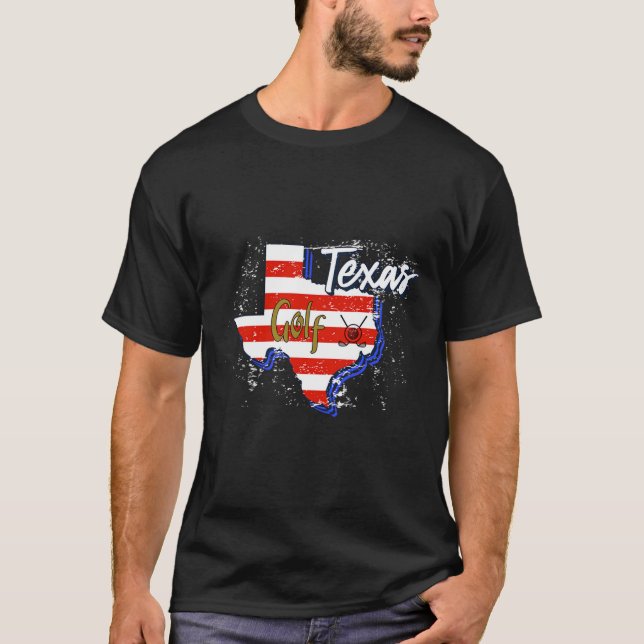 texas golf t shirt (Framsida)