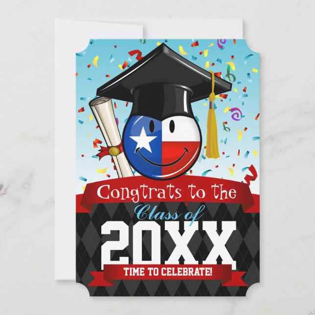 Texas Grads vår inbjudan till Favorite Student (Framsida)