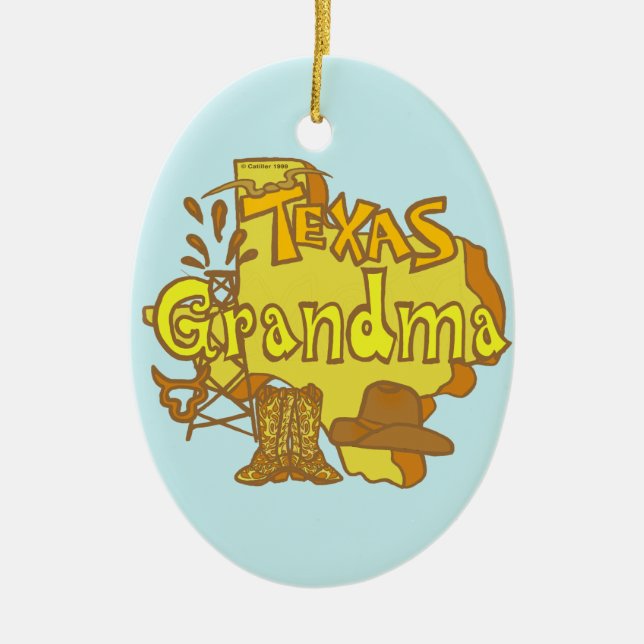 Texas Grandma ornament (Framsidan)