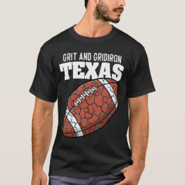 TEXAS GRIT AND GRIDIRON - DALLAS FOOTBALL T SHIRT
