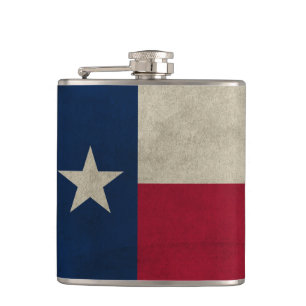 Texas Grunge-Lone Star Flagga Fickplunta