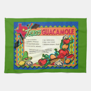Texas Guacamole-recept Kökshandduk