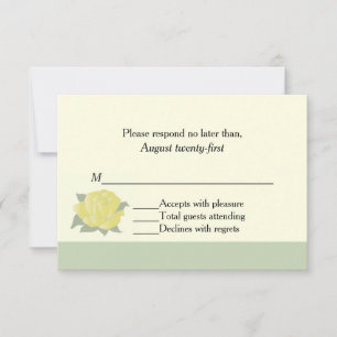Texas Gul ros Bröllop OSA Card Kort