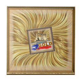 Texas guld kakelplatta