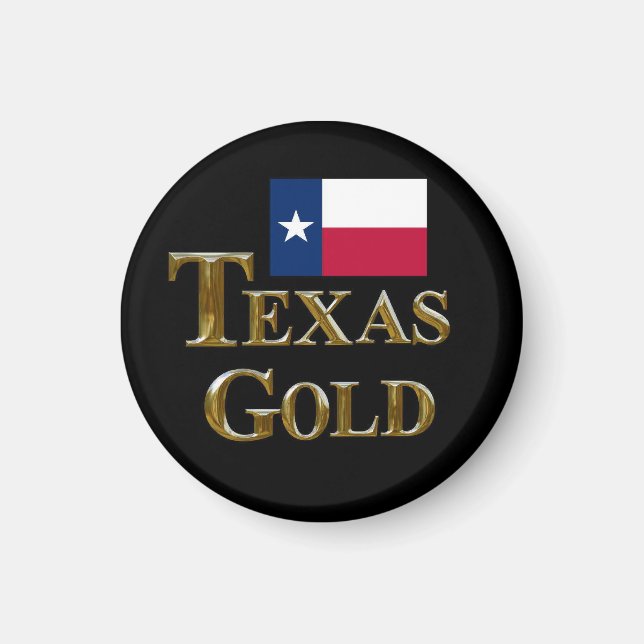 TEXAS GULD MAGNET (Framsidan)