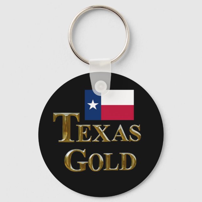 TEXAS GULD NYCKELRING (Framsida)