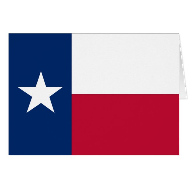 Texas Hälsningskort (Framsidan Horizontal)
