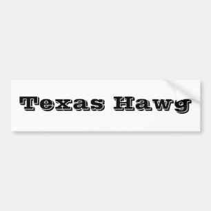 Texas Hawg Bildekal