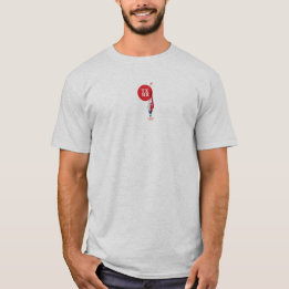Texas Heli Bash Design 4. Grå T Shirt