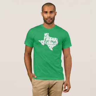 Texas hem för skjortan för helgdagarTexas jul T-shirt