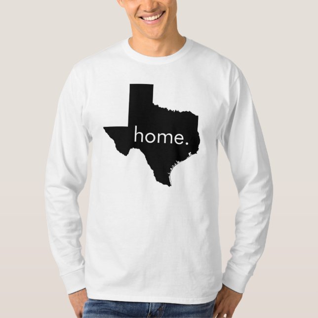 Texas hem- långärmadT-tröja Tee (Framsida)