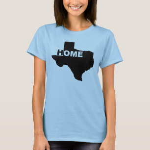Texas Hemmet Borta Från Hemmet Tees T-tröjor T-shirt